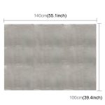 Motorhaube Motor Geräuschdämmung Baumwolle Hitze Wasserdicht selbstklebend Auto Wärme Schalldämmung Baumwolle, Größe: 1m x 1,4m x 5mm – Bild 2