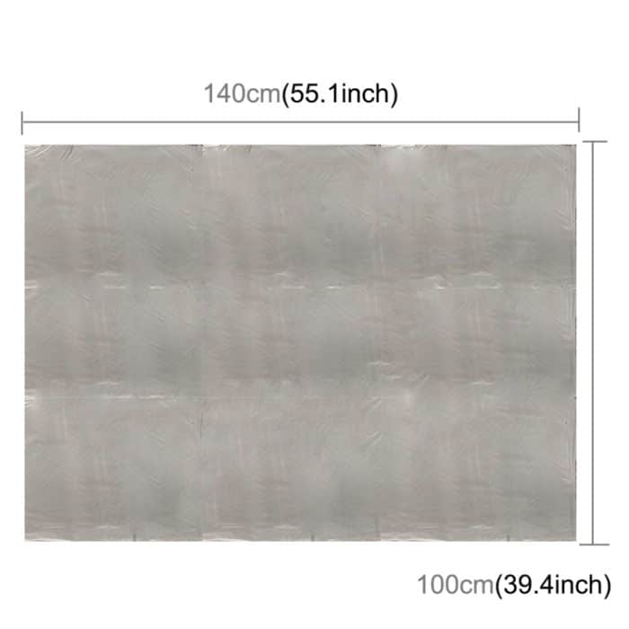 Motorhaube Motor Geräuschdämmung Baumwolle Hitze Wasserdicht selbstklebend Auto Wärme Schalldämmung Baumwolle, Größe: 1m x 1,4m x 5mm – Bild 2