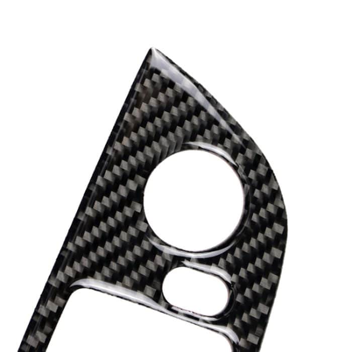 Car Carbon Fiber Window Lift Panel ohne Klappschlüssel Dreifarbiger dekorativer Aufkleber für BMW Z4 Left Drive 2009-2015 – Bild 4