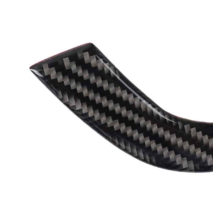 Car Carbon Fiber Window Lift Panel ohne Klappschlüssel Dreifarbiger dekorativer Aufkleber für BMW Z4 Left Drive 2009-2015 – Bild 5