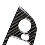 Car Carbon Fiber Window Lift Panel ohne Klappschlüssel Einfarbiger dekorativer Aufkleber für BMW Z4 2009-2015, Geeignet für Linkslenker – Bild 4