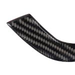 Car Carbon Fiber Window Lift Panel ohne Klappschlüssel Einfarbiger dekorativer Aufkleber für BMW Z4 2009-2015, Geeignet für Linkslenker – Bild 5