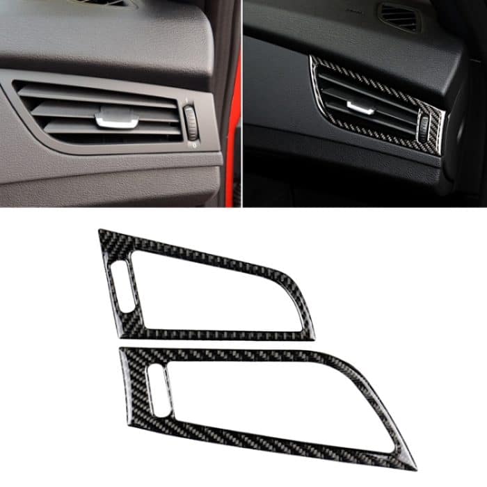 CMS7125.jpg Car Carbon Fiber Side Air Outlet Panel Einfarbiger dekorativer Aufkleber für BMW Z4 2009-2015, geeignet für Linkslenker – Bild 1