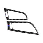 Car Carbon Fiber Side Air Outlet Panel Dreifarbiger dekorativer Aufkleber für BMW Z4 2009-2015, geeignet für Linkslenker – Bild 2