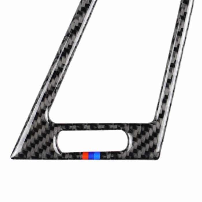 Car Carbon Fiber Side Air Outlet Panel Dreifarbiger dekorativer Aufkleber für BMW Z4 2009-2015, geeignet für Linkslenker – Bild 4