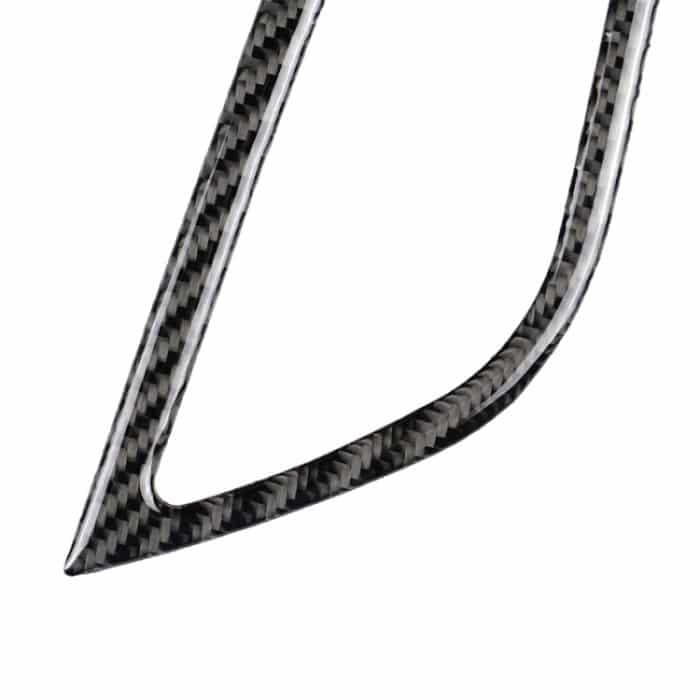 Car Carbon Fiber Side Air Outlet Panel Dreifarbiger dekorativer Aufkleber für BMW Z4 2009-2015, geeignet für Linkslenker – Bild 5