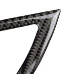 2 PCS Car Carbon Fiber Intermediate Air Outlet Panel Dreifarbiger dekorativer Aufkleber für BMW Z4 2009-2015 Geeignet für Linksfahrten – Bild 3