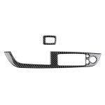 Auto Carbon Fiber Window Lift Panel Mit Faltschlüssel Soild Dekorativer Aufkleber für Linksantrieb BMW Z4 2009-2015 – Bild 2