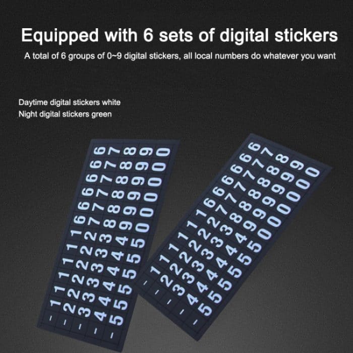 Multifunktions-Auto-Instrumententafel-Handyhalter, temporäre Parkkarte – Bild 12