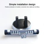 Multifunktions-Auto-Instrumententafel-Handyhalter, temporäre Parkkarte – Bild 4