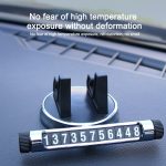 Multifunktions-Auto-Instrumententafel-Handyhalter, temporäre Parkkarte – Bild 8