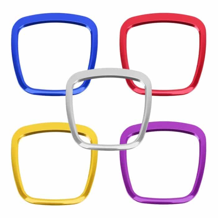 Auto Auto Lenkrad dekorative Ring Abdeckung Trim Aufkleber Dekoration für Audi – Bild 4