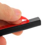 Kleiner D-förmiger Dichtungsstreifen zur Geräuschreduzierung mit Aufkleber, Länge: 5 m – Bild 4