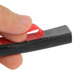 Großer D-förmiger Dichtungsstreifen zur Geräuschreduzierung mit Aufkleber, Länge: 5 m – Bild 4