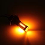 2PCS 1156 / Ba15s 5W 300LM 66LEDs SMD-4014 Auto-Heckbirne Blinker Auto-Rückfahrleuchte Tagfahr-Blinker Autoquelle (weißes Licht + gelbes Licht), Kabellänge: 1 m – Bild 7