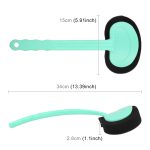 Autogrüner Griff Waschschwamm Hochdichter Schwamm, Größe: 34 x 15 x 2,8 cm – Bild 4