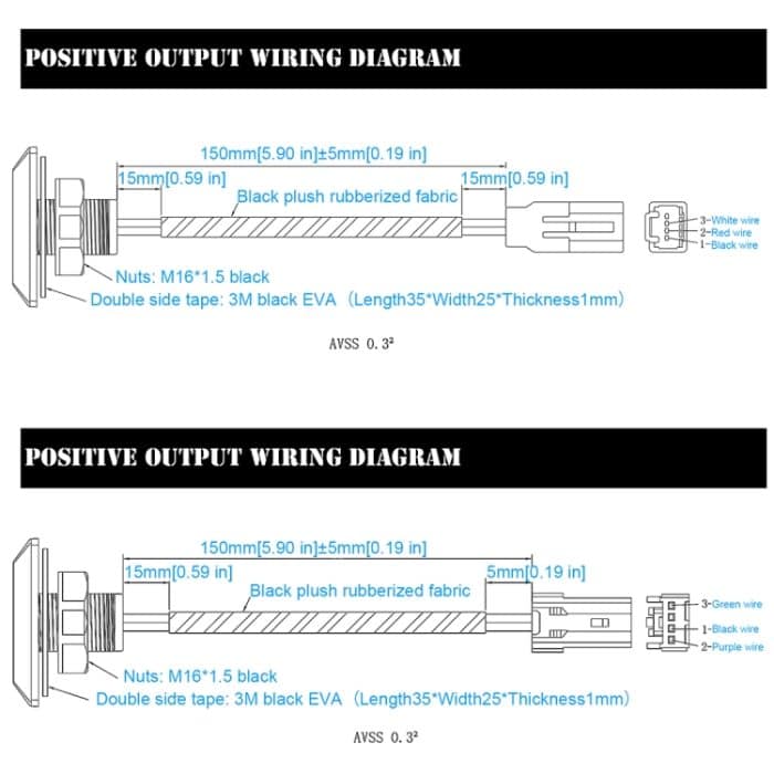 Universal Auto Elektro LED Licht Heckklappe Kofferraumentriegelungsschalter Heckklappe Türschalter – Bild 9