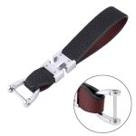 Auto Metall Leder Schlüsselanhänger Schlüsselbund, zufällige Farblieferung