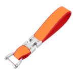 Auto Metall Leder Schlüsselanhänger Schlüsselbund, zufällige Farblieferung – Bild 3