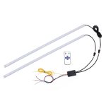 2 PCS 60cm DC12V 19W Ultradünnes Auto Bunte Blinker / Lauflichter SMD-5050 LED-Lampen – Bild 2