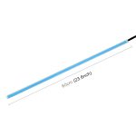 2 PCS 60cm DC12V 19W Ultradünnes Auto Bunte Blinker / Lauflichter SMD-5050 LED-Lampen – Bild 3