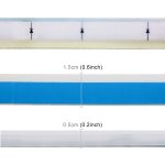 2 PCS 60cm DC12V 19W Ultradünnes Auto Bunte Blinker / Lauflichter SMD-5050 LED-Lampen – Bild 4