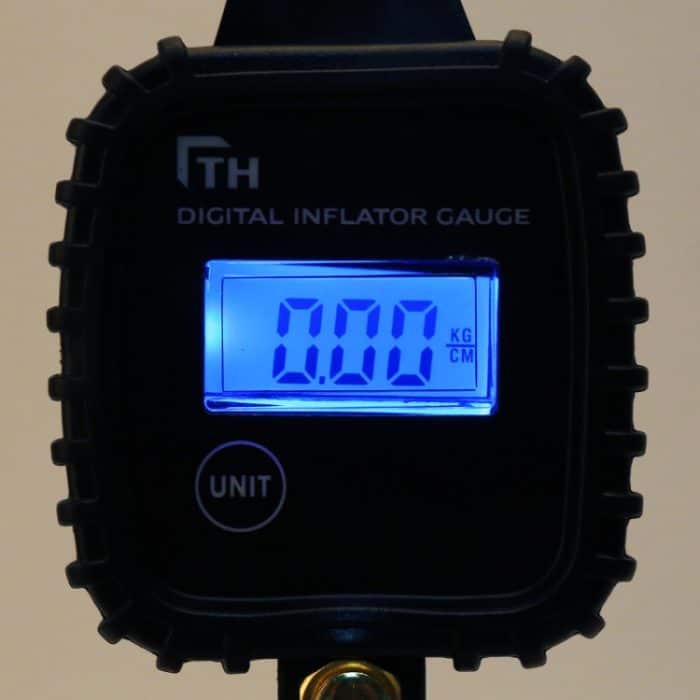 Auto Multifunktionale digitale LCD-Anzeige Reifenluftdruck-Inflatoranzeige Fahrzeugprüfer-Inflationsüberwachung – Bild 11