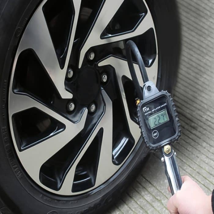 Auto Multifunktionale digitale LCD-Anzeige Reifenluftdruck-Inflatoranzeige Fahrzeugprüfer-Inflationsüberwachung – Bild 15