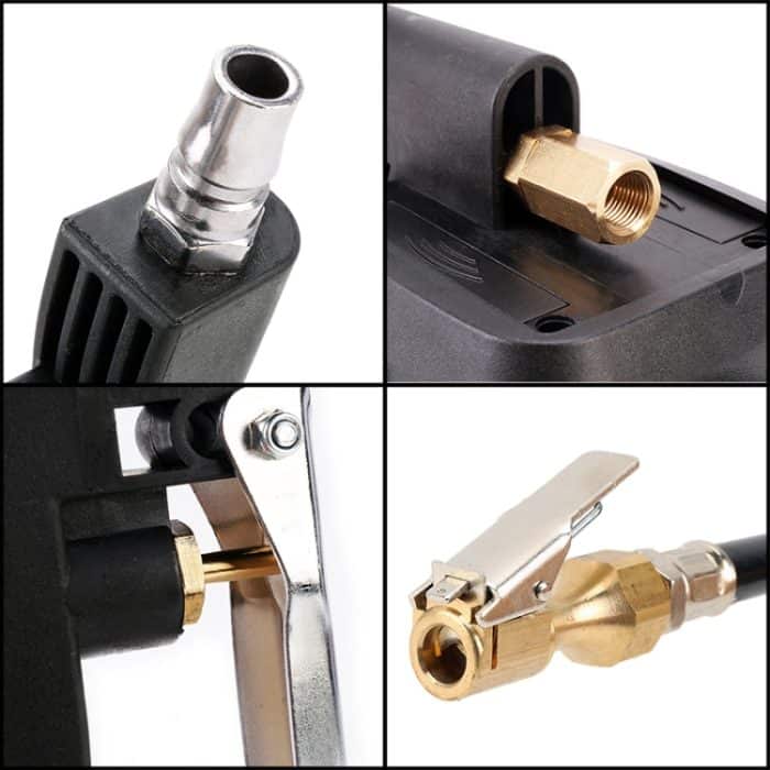 Auto Multifunktionale digitale LCD-Anzeige Reifenluftdruck-Inflatoranzeige Fahrzeugprüfer-Inflationsüberwachung – Bild 7