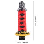 Universal Car Mask Leader Shape Metall-Schaltknauf Modifizierter Auto-Automatikgetriebe-Schalthebelknopf – Bild 2