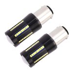 2 PCS 1157 / BAY15D DC9-16V / 8,2W (H) 2,7W (L) / 6000K / 655LM Auto-Bremslichter 66LEDs SMD-2016-Lampen – Bild 2