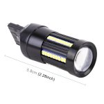 2 PCS T20 / 7443 DC9-16V / 8,2W (H) 2,7W (L) / 6000K / 655LM Auto-Bremslichter 66LEDs SMD-2016-Lampen – Bild 3