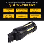 2 PCS T20 / 7443 DC9-16V / 8,2W (H) 2,7W (L) / 6000K / 655LM Auto-Bremslichter 66LEDs SMD-2016-Lampen – Bild 4