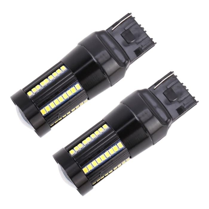 2 PCS T20 / 7440 DC9-16V / 8,2W / 6000K / 655LM Auto-Rückfahrscheinwerfer / Blinker 66LEDs SMD-2016-Lampen – Bild 2
