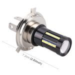 2 PCS H4 DC9-16V / 8,2W (H) 2,7W (L) / 6000K / 655LM Auto-Nebelscheinwerfer 66LEDs SMD-2016-Lampen – Bild 3