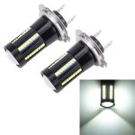 2 PCS H7 DC9-16V / 8,2W / 6000K / 655LM Auto Auto Nebelscheinwerfer 66LEDs SMD-2016 Lampen