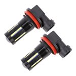 2 PCS H11 / H8 DC9-16V / 8,2W / 6000K / 655LM Auto Auto Nebelscheinwerfer 66LEDs SMD-2016 Lampen – Bild 2