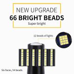 2 PCS H11 / H8 DC9-16V / 8,2W / 6000K / 655LM Auto Auto Nebelscheinwerfer 66LEDs SMD-2016 Lampen – Bild 6