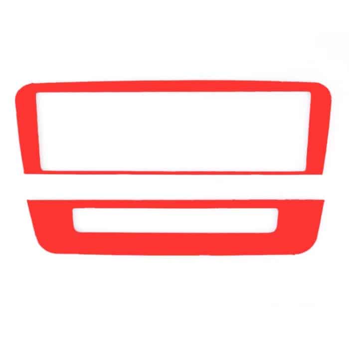 Auto Carbon Fiber CD Panel Dekorativer Aufkleber für Mercedes-Benz GLA – Bild 3