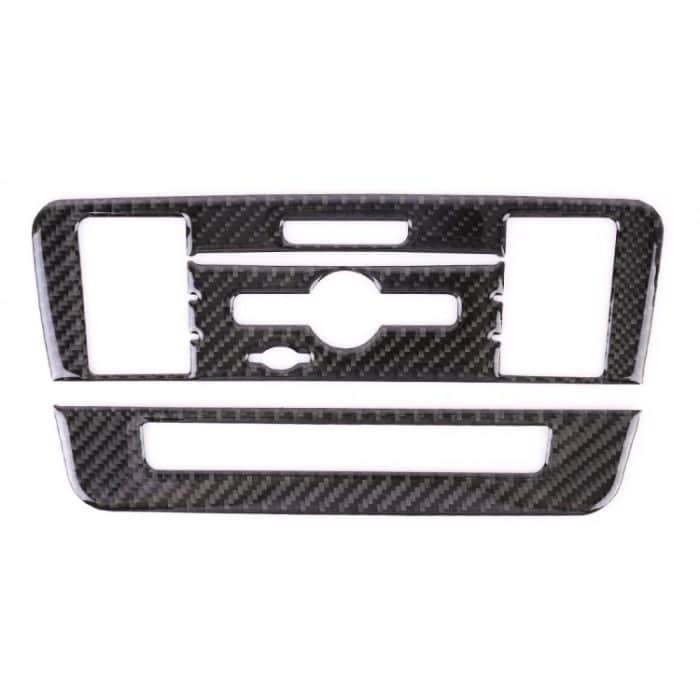 Auto Carbon Fiber CD Panel Dekorativer Aufkleber für Mercedes-Benz GLA – Bild 2