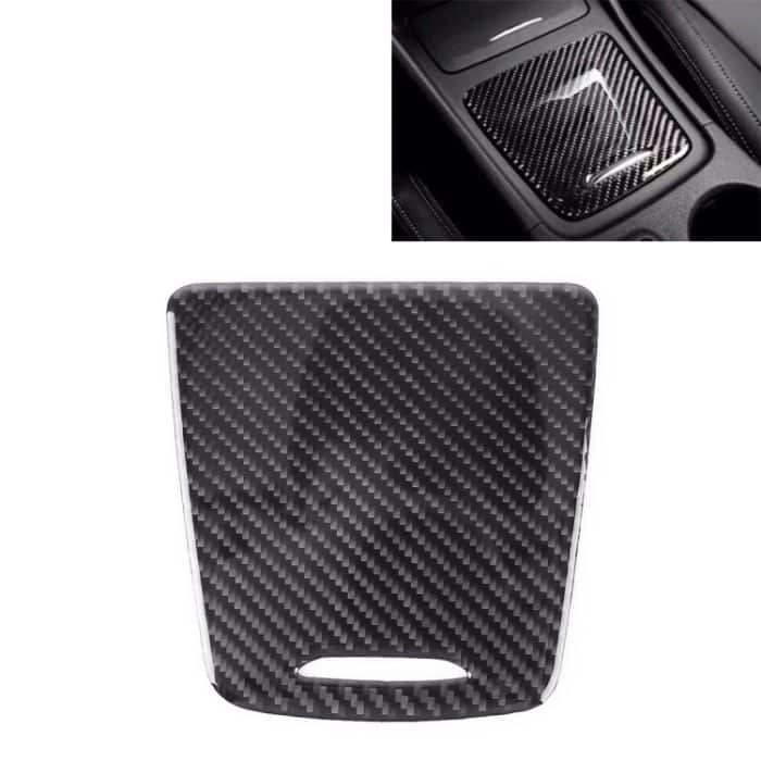 CMS7591.jpg Auto Carbon Fiber Storage Box Panel dekorative Aufkleber für Mercedes-Benz GLA – Bild 1