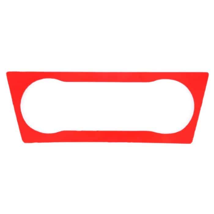 Auto Carbon Fiber Klimaanlage Knopf Sound Control Panel Dekorativer Aufkleber für Mercedes-Benz GLA – Bild 3