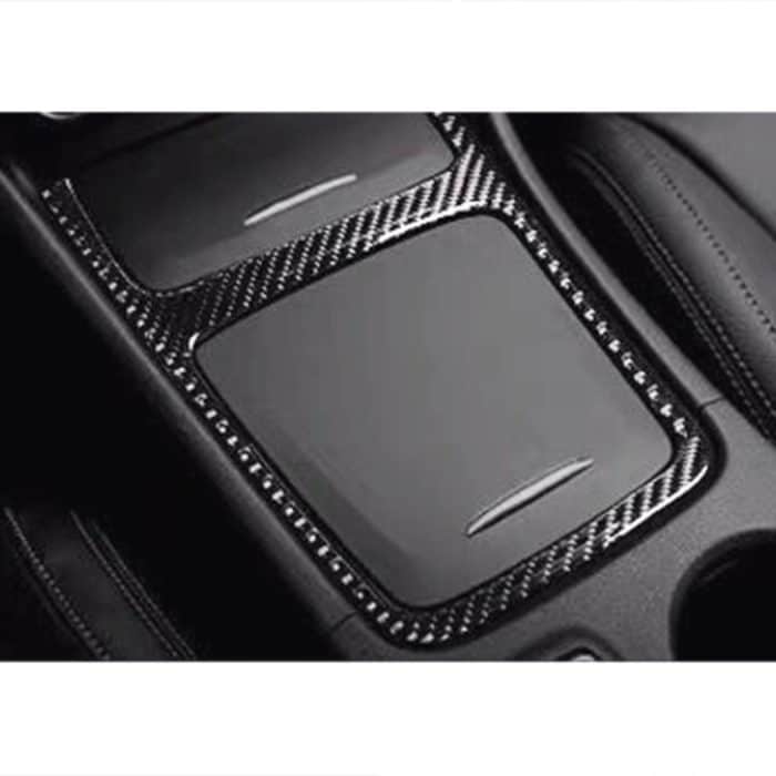 Car Carbon Fiber Central Control Panel Rahmen Dekorativer Aufkleber für Mercedes-Benz GLA – Bild 6