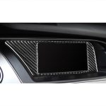 Auto Carbon Innenrahmen ohne Navigation Dekorativer Aufkleber für Audi A4L / A5 / Q5 – Bild 6