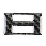 Auto Carbon Fiber Klimaanlage Schalter Dekorativer Aufkleber für Audi A4L / A5 / Q5 – Bild 2