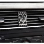 Auto Carbon Fiber Klimaanlage Schalter Dekorativer Aufkleber für Audi A4L / A5 / Q5 – Bild 6