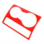 Auto Carbon Faser Wasserbecherhalter Dekorativer Aufkleber für Audi A4L / A5 / Q5 – Bild 3