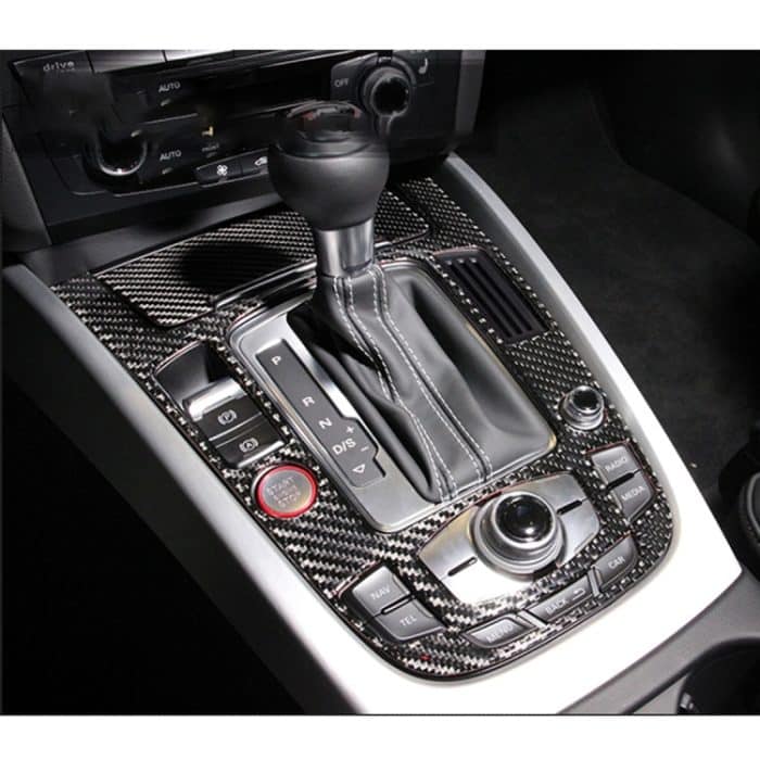 2 PCS Car Carbon Fiber Gear Panel Dekorativer Aufkleber für Audi A4L / A5 / Q5 – Bild 6