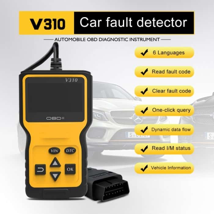 V310 Auto Handheld V1.1 OBD2 Fehlerdetektor OBD2 Diagnosetool – Bild 6