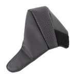 Universelle, rutschfeste, atmungsaktive Echtleder-Schaltknaufabdeckung aus echtem Leder – Bild 4